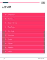 Free proposal  data analytics template