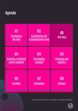 Free catalog  event planner template