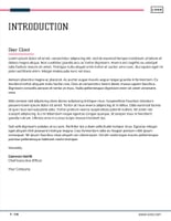 Free proposal  data analytics template