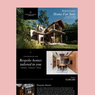 Free real estate – email marketing template