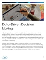 Free brochure – benefits of ai template