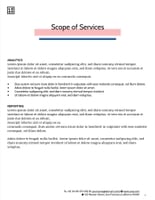 Free proposal  digital marketing template