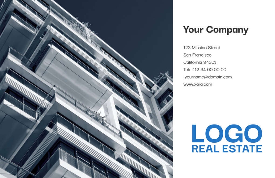 Free real estate – brochure – property template