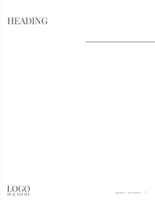 Free real estate – brochure – modern house template