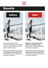 Free booklet  fitness template